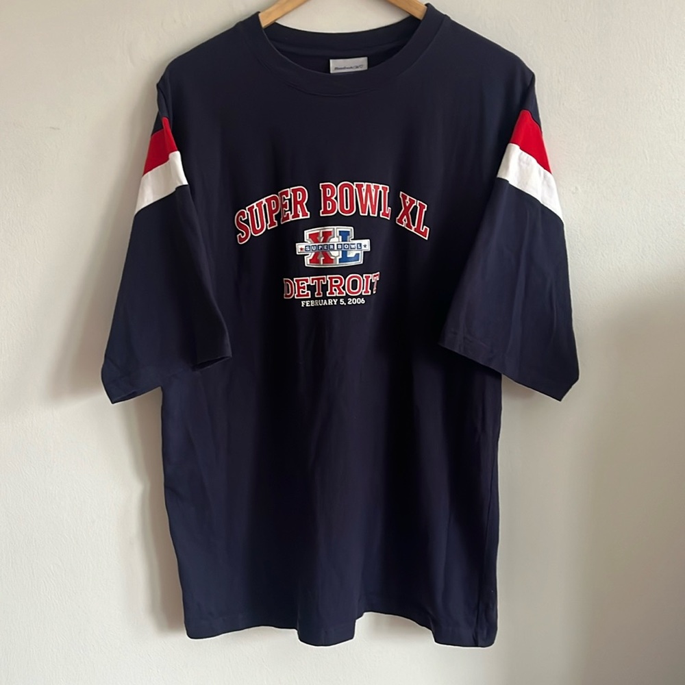 Vintage Super Bowl XL Detroit T-Shirt / Large / February 5th 2006 / NFL